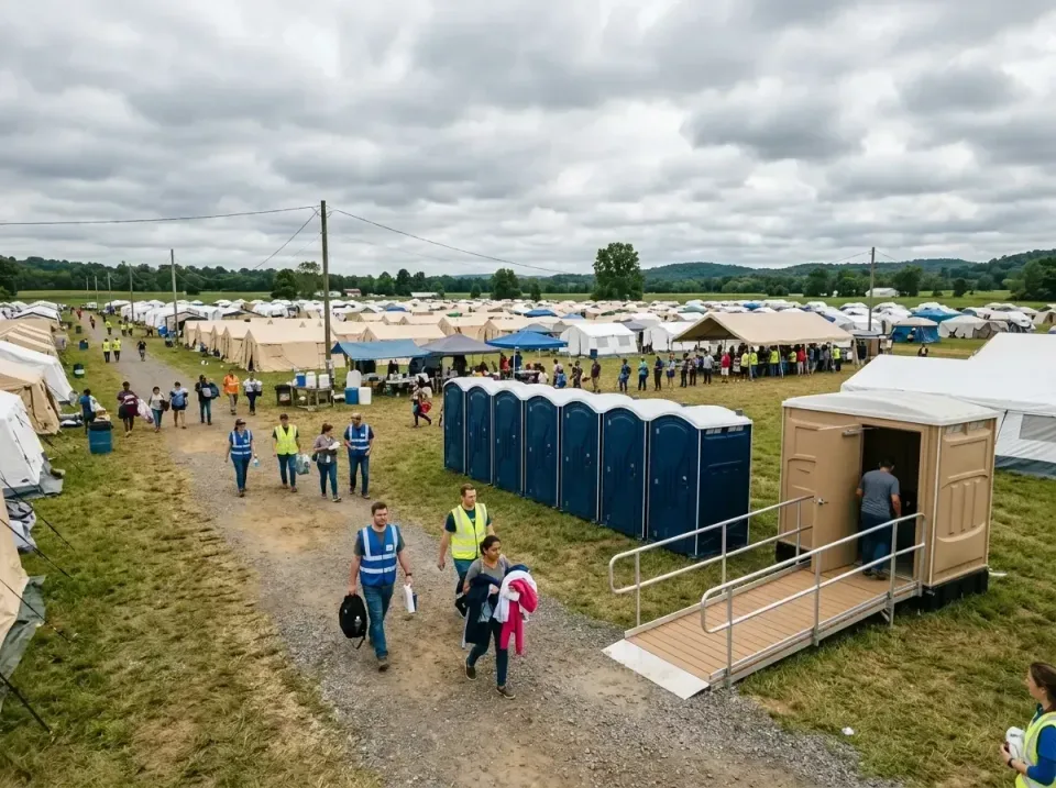 disaster-relief-camp-restrooms-010 — frequently asked questions, Dumpster & Portable Bathrooms Rental in Bellwood, VA